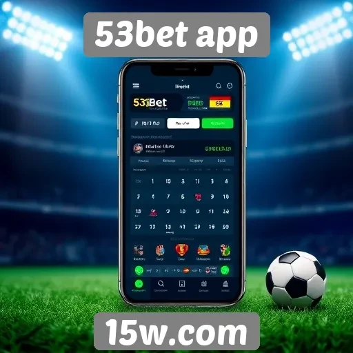 Apostas esportivas no 53bet app